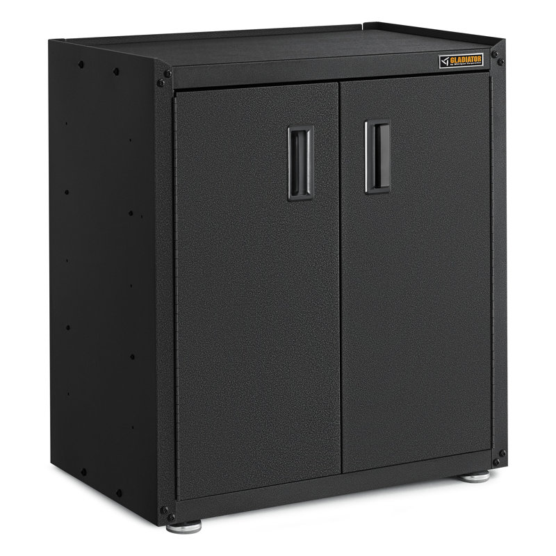 Ready-To-Assemble Full-Door Modular Gearbox, Black