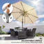 263cm Market Parasol-171519271