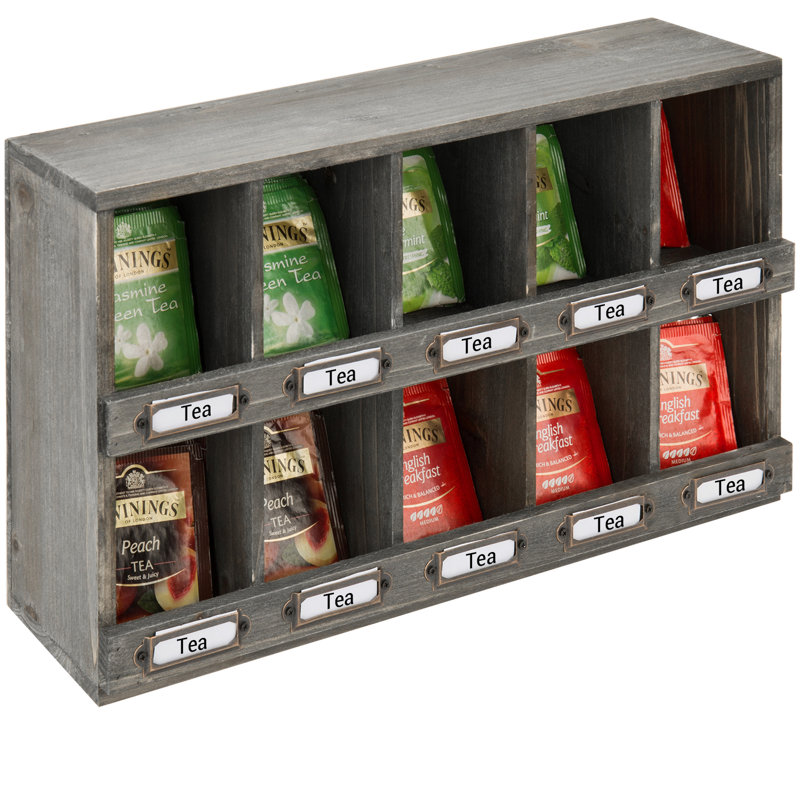 Wood Tea Box