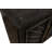 Juno 4-door Sideboard In Antique Black With Traditional Carving On Solid Wood
