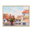 «French Red Roses In Balcon», reproduction sur cadre flottant sur toile-1125262978-1125262971