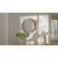 Miroir mural rond à cadre en bois - cadre épais de 2,5 pouces-943353699-943353696