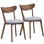 19'' H Linen Upholstered Side Chair