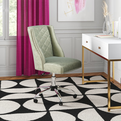 Etta Avenue Indie Velvet Conference Chair