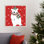 «Festive Christmas III» par Anne Tavoletti, reproduction d'art sur toile encadrée