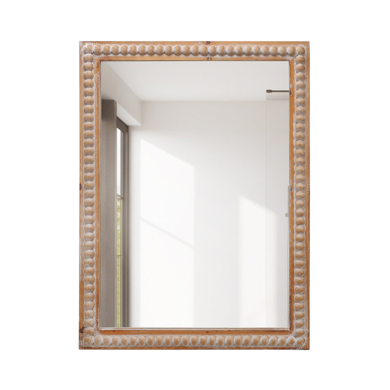 Wooden Frame Wall Mirror