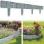 10pcs Garden Fence Imitation Stone Plant Support Stake Outdoor Landscape Edging Decorative Border