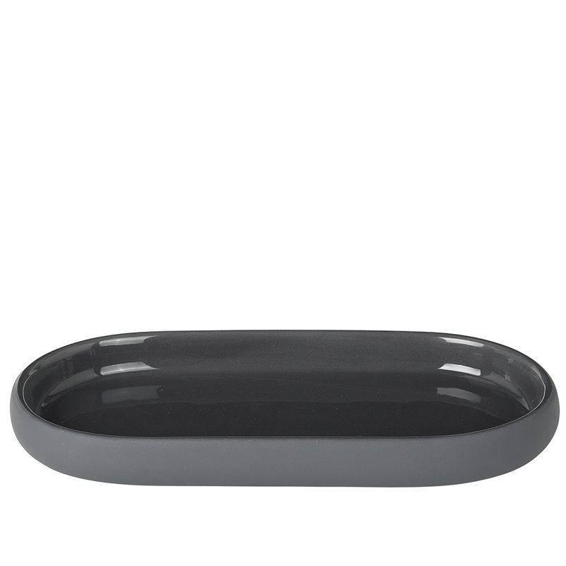 SONO Bathroom Accessory Tray, Magnet Charcoal