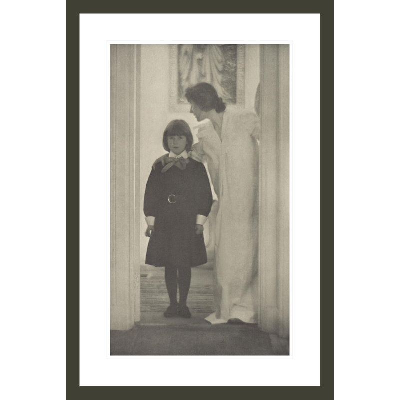 «Blessed Art Thou parmi les femmes» par Gertrude Käsebier, impression giclée encadrée, H 29,5 po x l 19,75 po