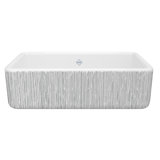 Shaws Original Single Bowl Front Fireclay 33" L x 18" W Apron Kitchen Sink
