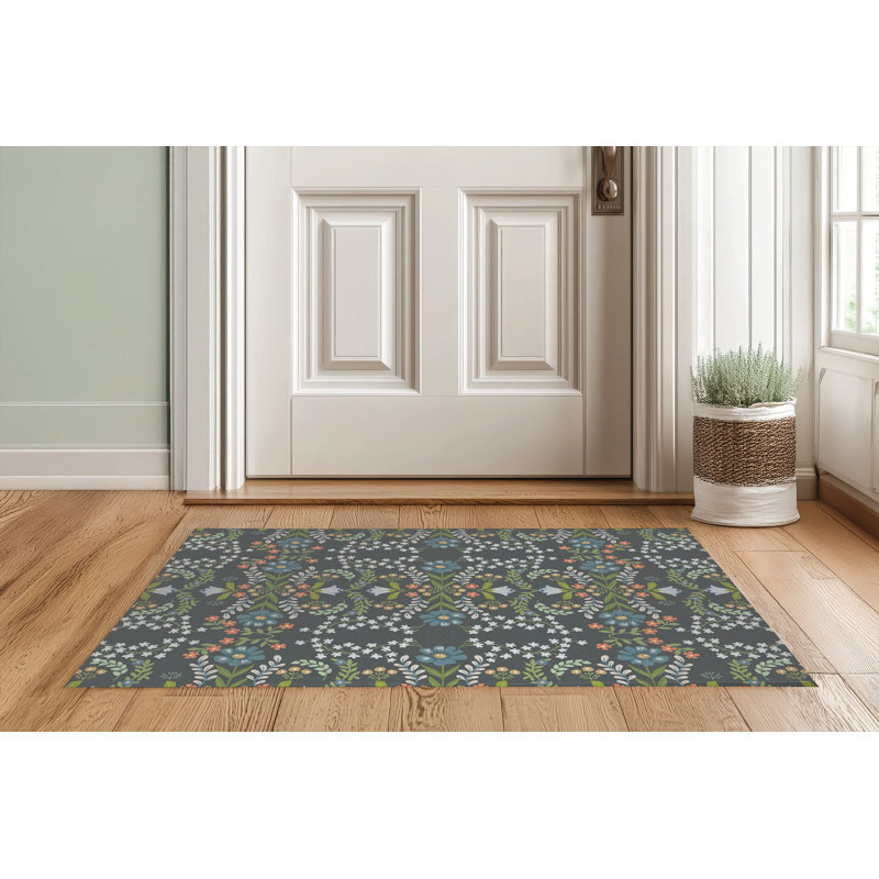 Tapis de porte d'intérieur Cecelia, L 60 po x L 84 po