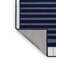 Tapis bleu à rayures horizontales lavable à la machine-1846610934