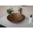 Eden Bath 16.38'' Bronze Tempered Glass Circular Bathroom Sink