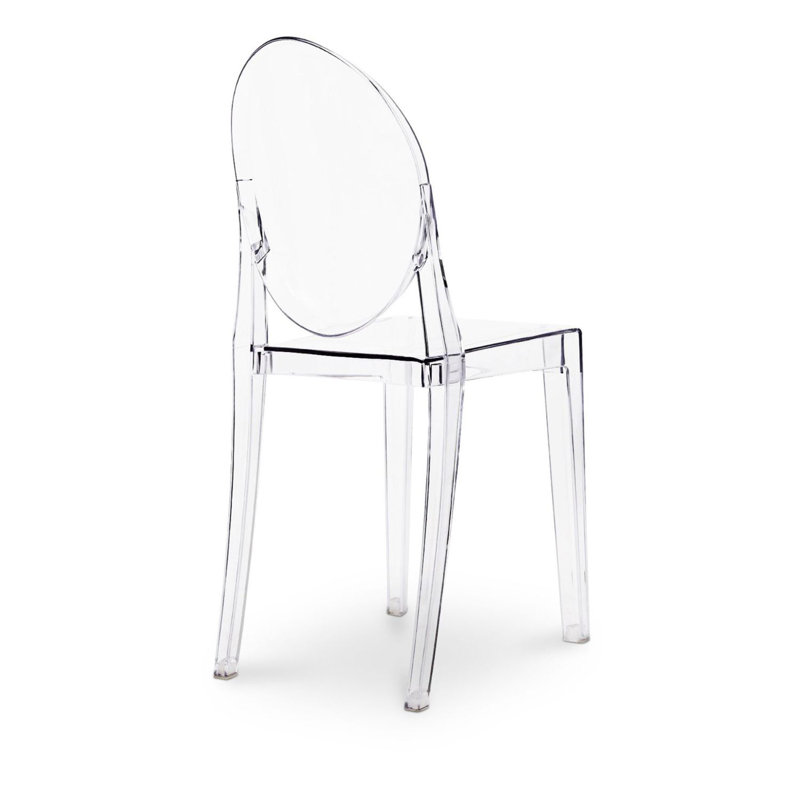  Chaise en cristal Crystal, transparent