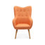 Antonio Upholstered Linen Wingback Chair-38292113