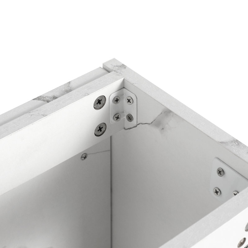 16" Floating Wall-Mounted Bathroom Vanity