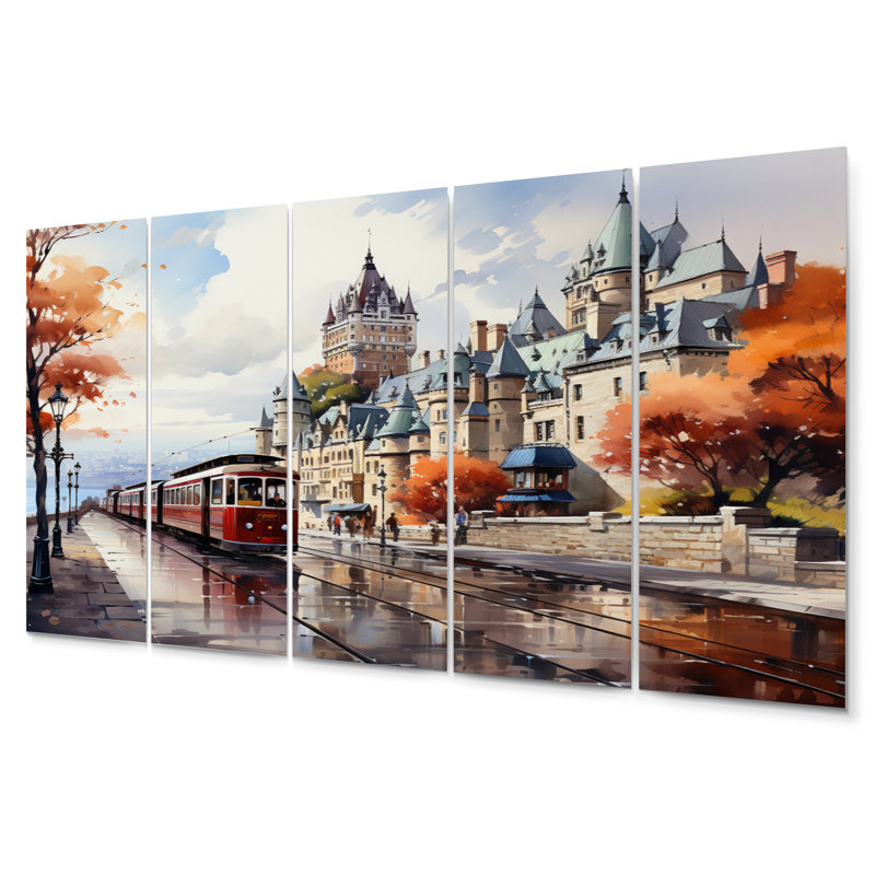 Ensemble de 5 décorations murales