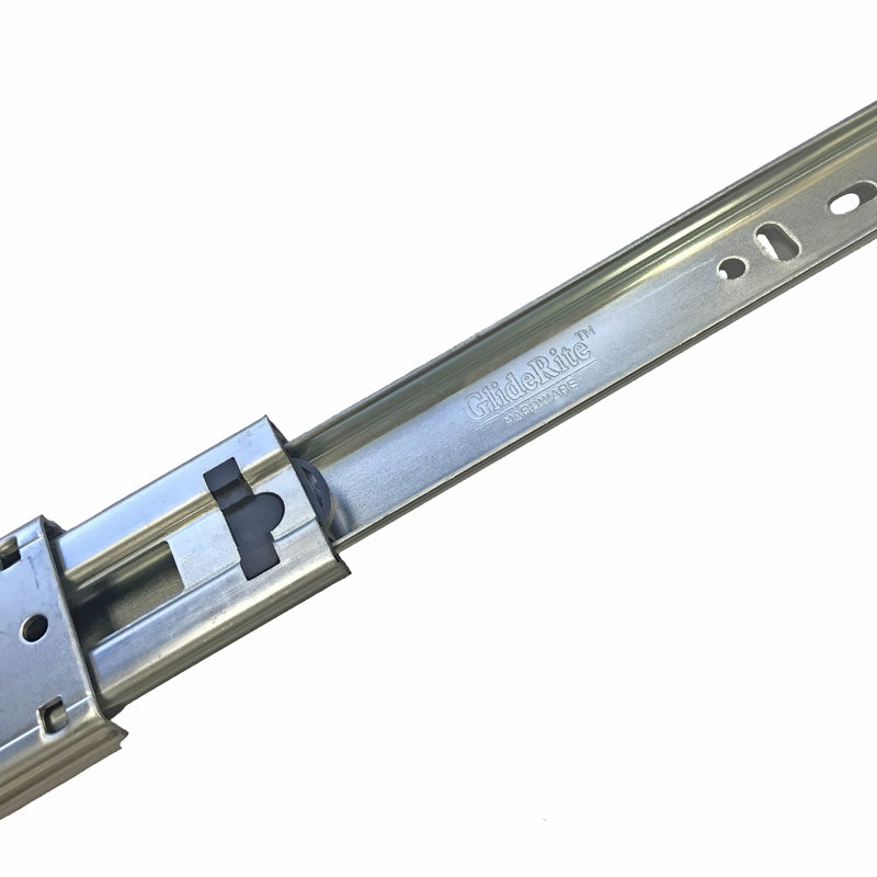 Glissière robuste à extension complète à roulement à billes 100 lb GlideRite 10 paires (20 pièces)