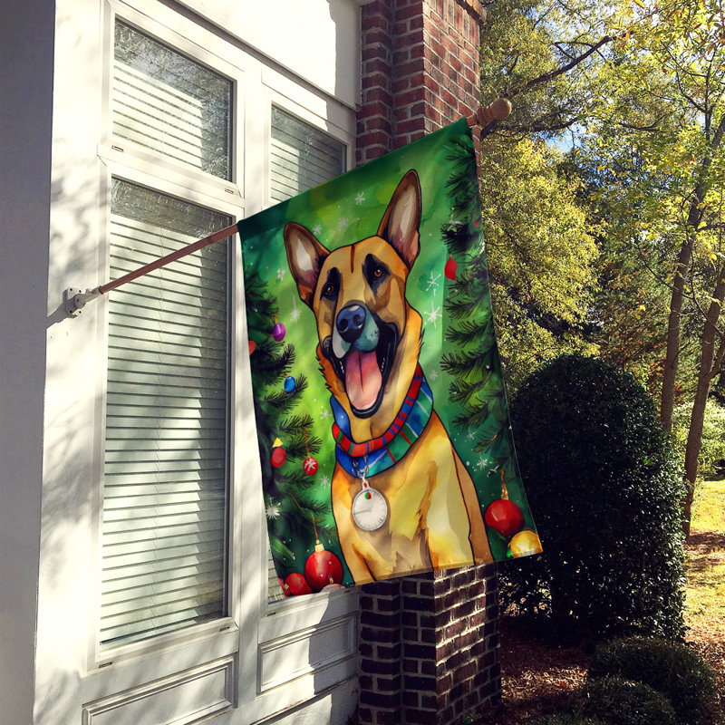 Double Sided Polyester Christmas, 40" H x 28" W