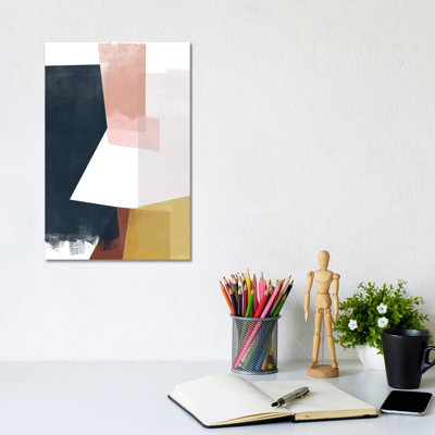 Multi Plane I by June Erica Vess - Wrapped Canvas Print