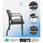 Vinyl Seat Reception Chair with Metal Frame-467057611