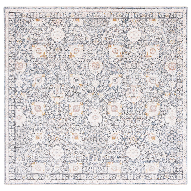 Gefell 600 Performance Oriental Rug, Square 6'