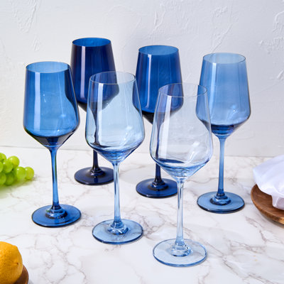 Yavonne 12oz. White Wine Glass Set