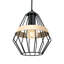 Denair 1 - Light Black Lantern Pendant