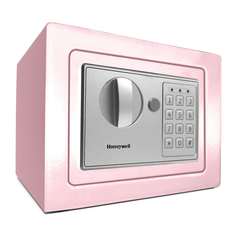 Safe Box with Electronic Lock, Pink