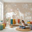 Papier peint animaux safari, jungle tropicale-584269360-584269362