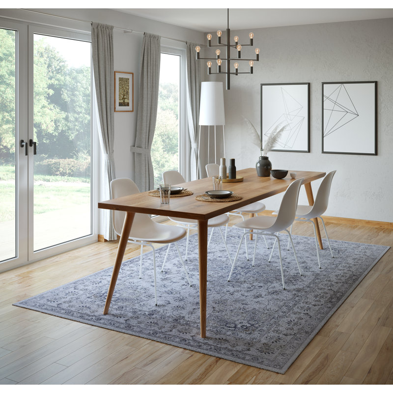 Machine Woven Beige Rug, Rectangular 200 x 300cm