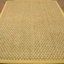 Delapena Solid Colour Bamboo Slat / Seagrass Hand Woven Area Rug-130702303-130702302