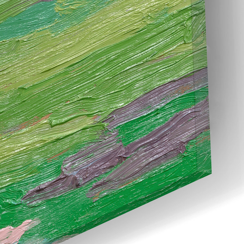 «Spring Fed Creek» par Jane Schmidt, H 12 po x l 24 po