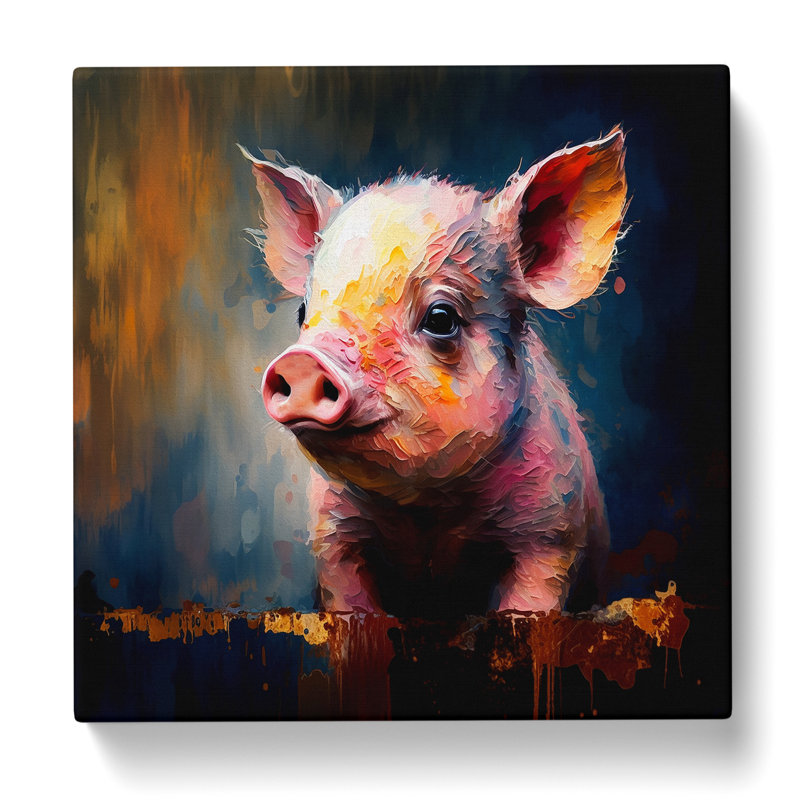 Pig Palette Knife - No Frame Print