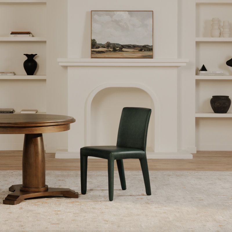 Corse Upholstered Armchair, Dark Teal