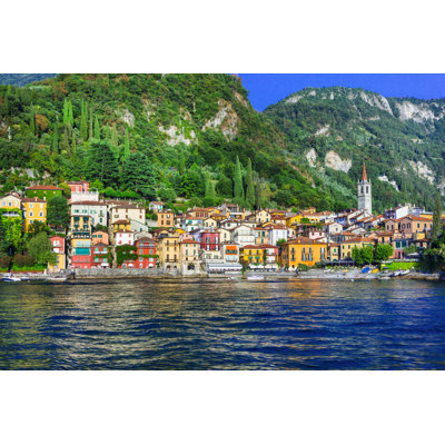 Magnifique lac - photographie sur toile