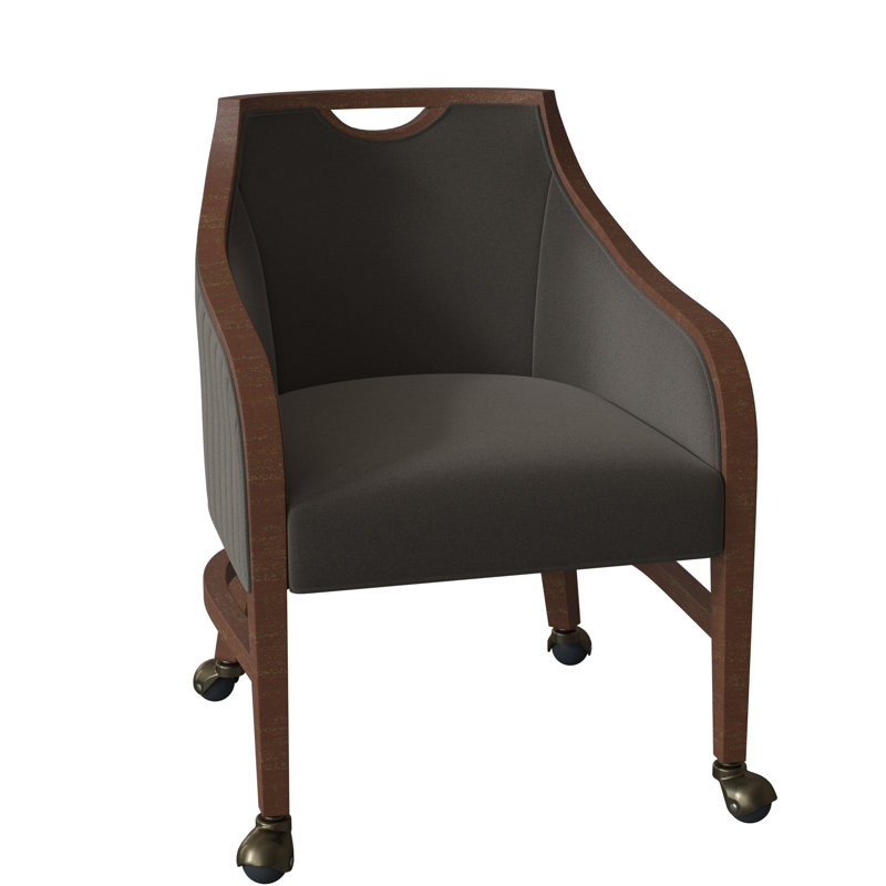 Anthony Armchair, Walnut, Indigo (8789 90)