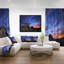 «Summer Night Blue Sky», reproduction de photo sur toile tendue-63704335