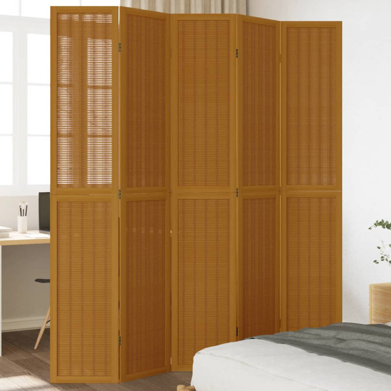 Bowdon 180cm W Solid Wood Accent Room Divider, 220cm H x 180cm W