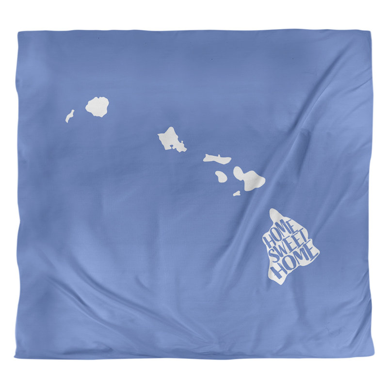 Housse de couette à la maison en hawaii doux, Housse de couette pour grand lit, Rose, Microfibre
