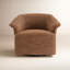Morgana Upholstered Swivel Barrel Chair-96025802