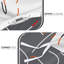 Premium Reversible Duvet Cover Set with Zipper Closure and Corner Ties-122252012