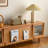American style solid wood frame TV stand