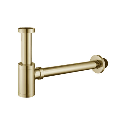 Ensemble de siphon de salle de bain avec tube réglable en hauteur Ayna Décor