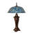 30"H Tiffany Fishscale Table Lamp