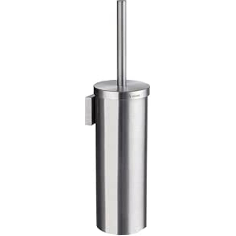 Orren Ellis Witherspoon Toilet Brush And Holder, Brushed Chrome