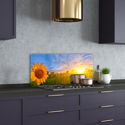 Martensdale 50cm W x 100cm L Glass Peel and Stick Panel