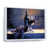 White Floater Framed
