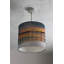 25cm H Canvas Drum Pendant Shade ( Clip On )