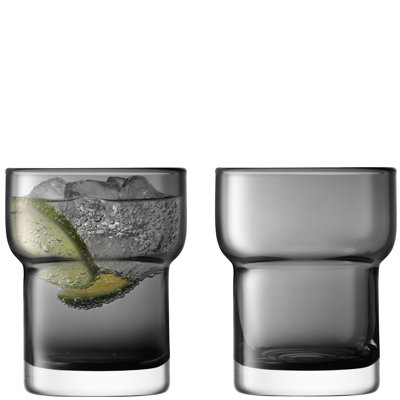 Utility 10.1442oz. Handmade Drinking Glass Set